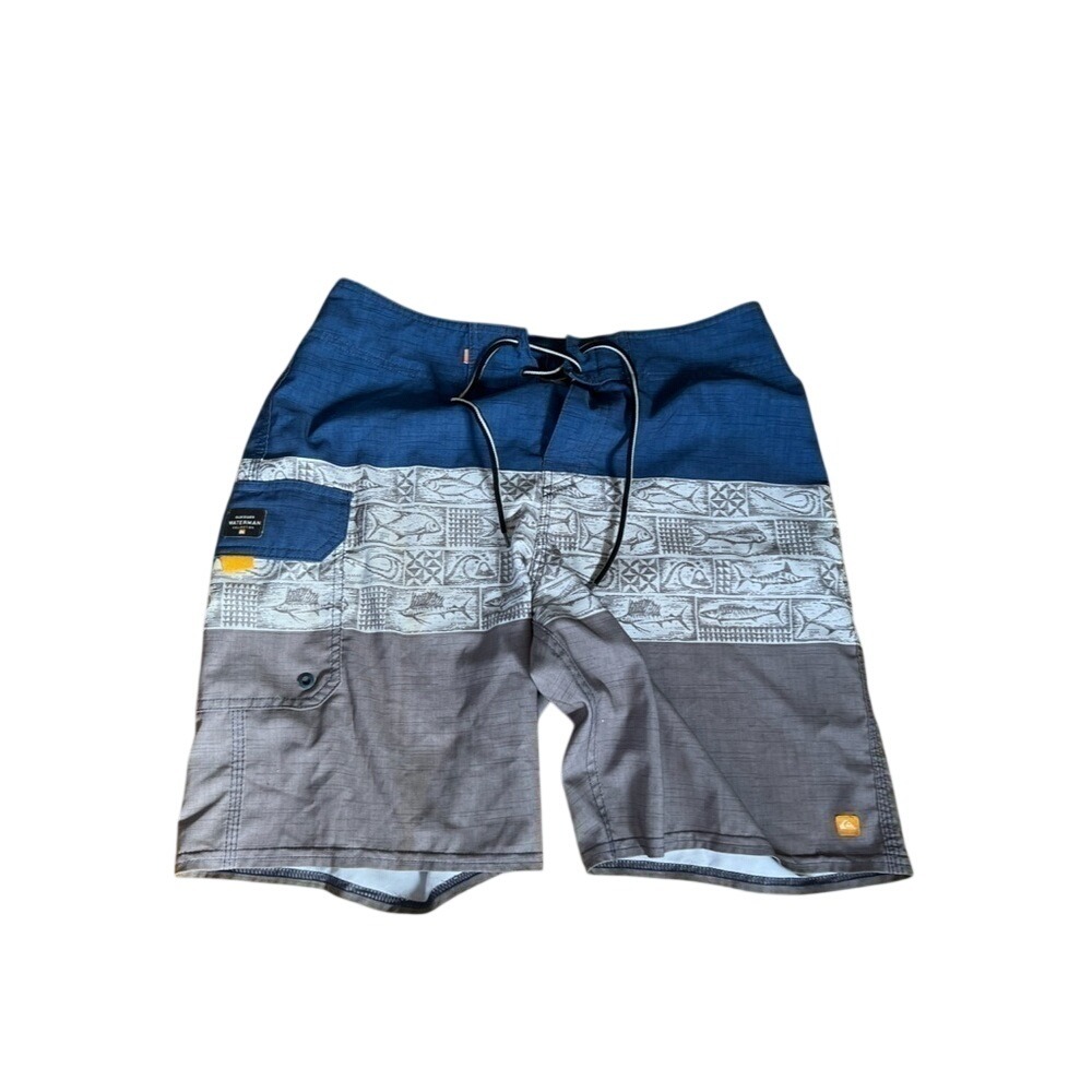 Quiksilver‎ Waterman Collection multicolored board shorts